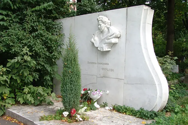 Het graf van Catherine Furtseva