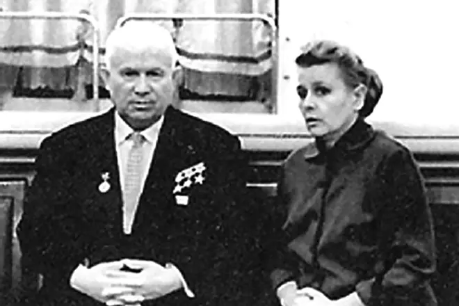 Ekaterina Furtseva en Nikita Khrushschev