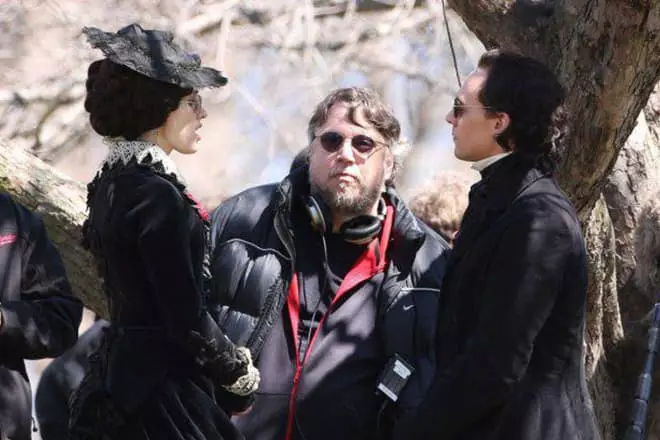 Guillermo del Toro sa filming ng pelikula