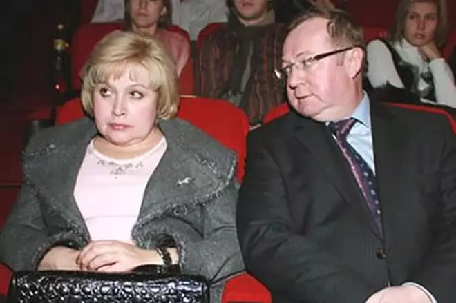 Sergey Stepashin dan isterinya