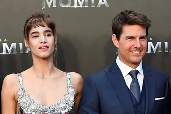 Sofia Butechla und Tom Cruise