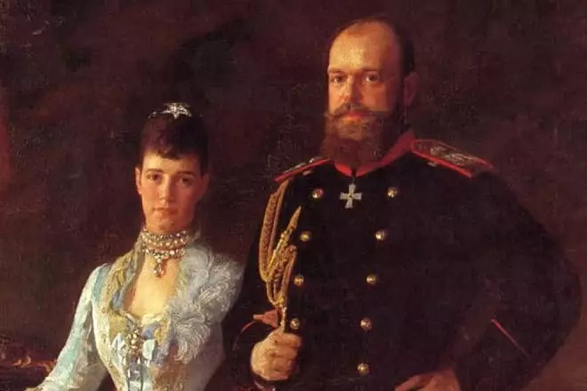Maria Fedorovna และ Alexander III