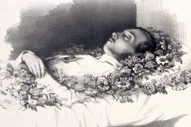 Død Cesarevich Nikolay Alexandrovich