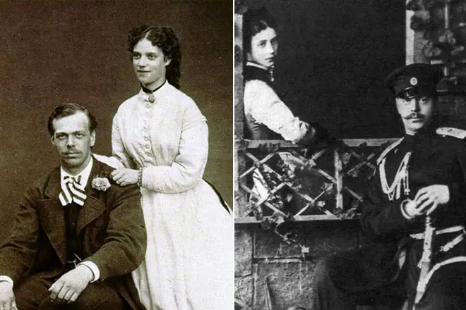 Jeune Maria Fedorovna et Alexandre III