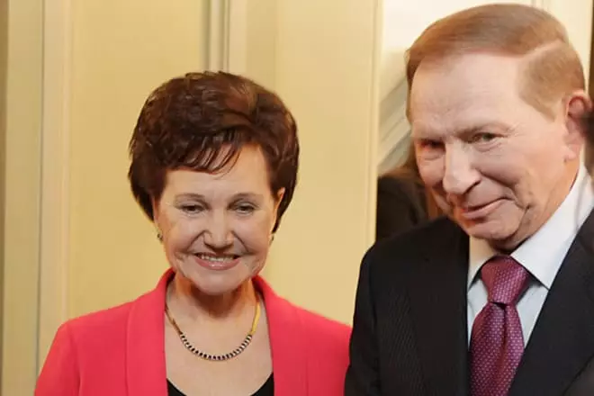 Leonid Kuchma dhe gruaja e tij