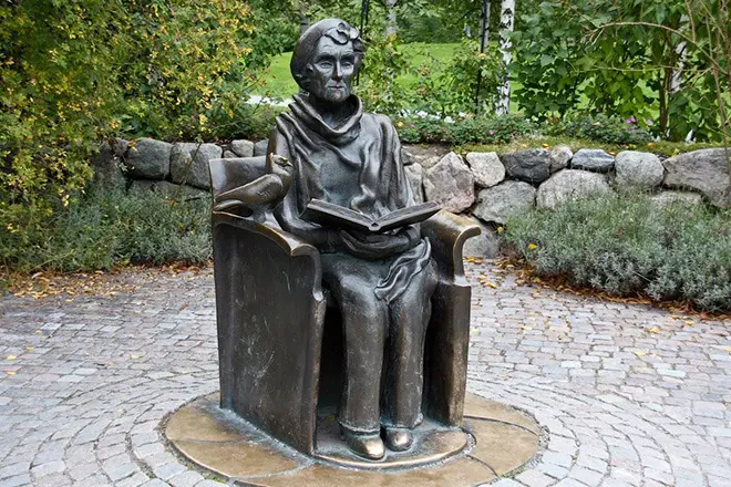 Monument zu Astrid Lindgren