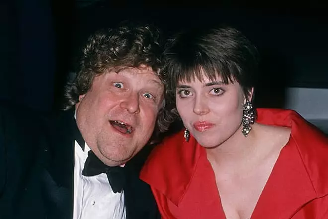 John Goodman con sua moglie