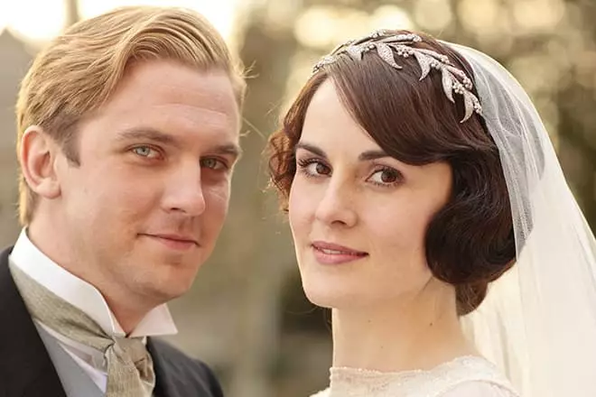 Dan Stevens sy Michelle Dokers