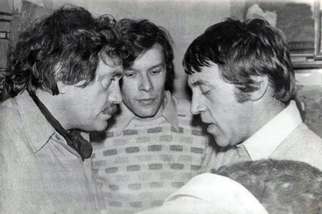 Vasily Aksenov, Vladimir Vysotsky e Victor Erofeev