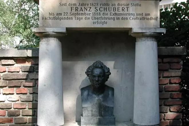 Franz Schubertiň mazary