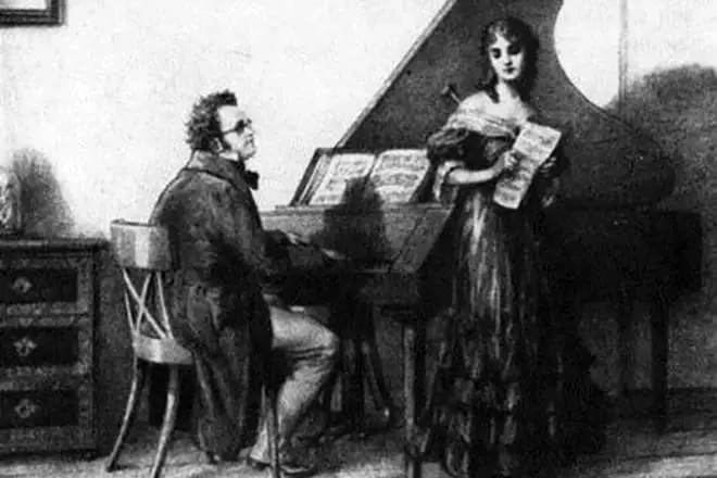 Franz Schubert met Teresa Gorb