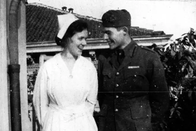 Ernest Hemingway en Agnes von Kurovski