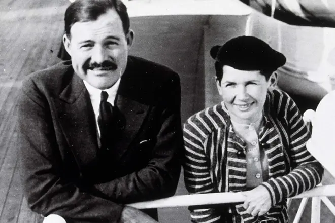 Ernest Hemingway e Mary Welsh
