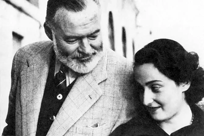 Ernest Hemingway ერთად Adrian Ivanchich