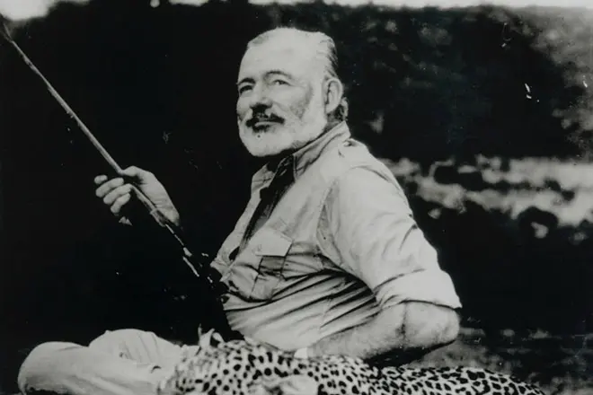 Ernest Hemingway på jagt