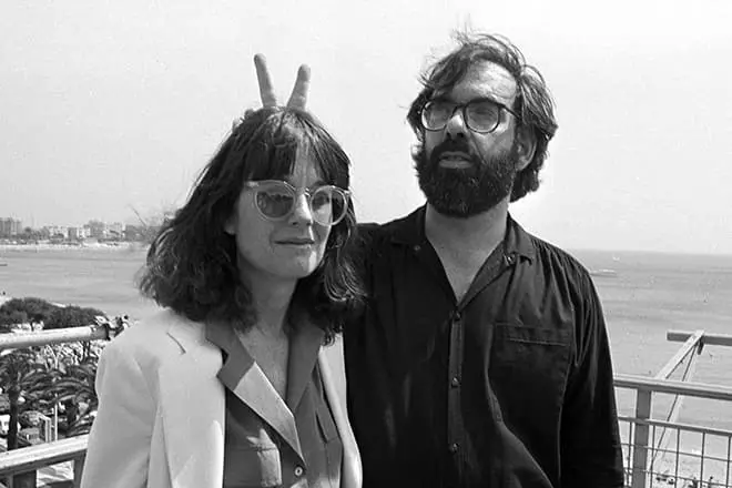 Francis Ford Coppola oma naisega