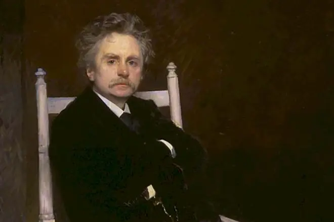Portret van Edward Griega