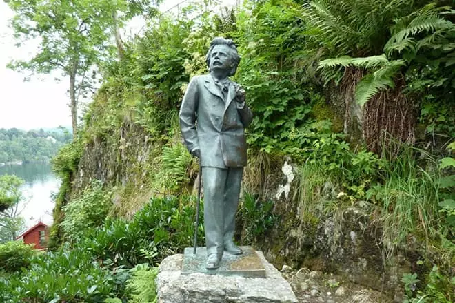 Pomnik Edward Griegia w Norwegii