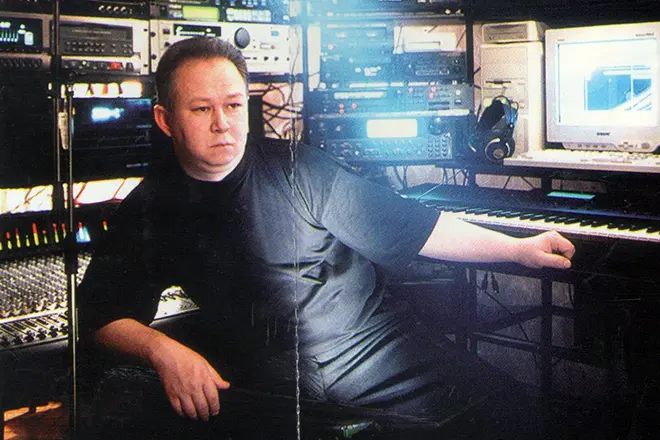 Ivan Kuchin u studiju snimanja