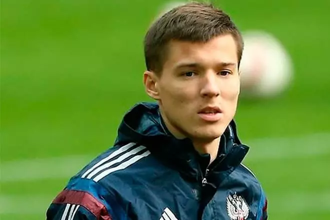 Football Player Dmitry Poloz.