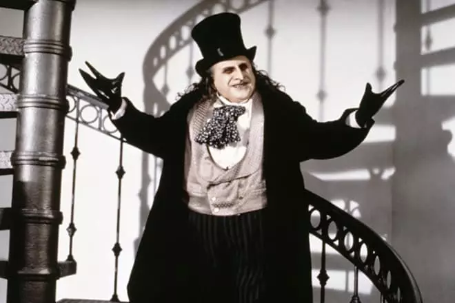 Danny de Vito i rollen som pingvin