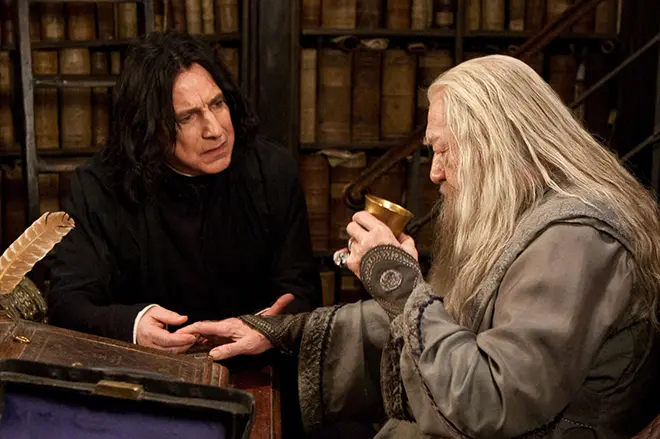 Albus Dumbledore and Severus Snape