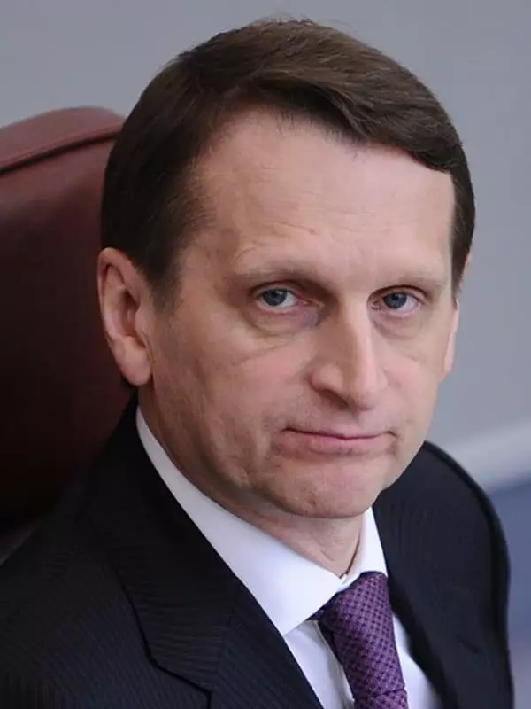 Sergey Naryshkin - Biografio, foto, persona vivo, novaĵoj 2021