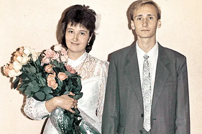 Tatjana Ustinova ar savu vīru