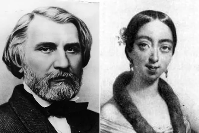 Ivan Turgenev og Polina Viardo