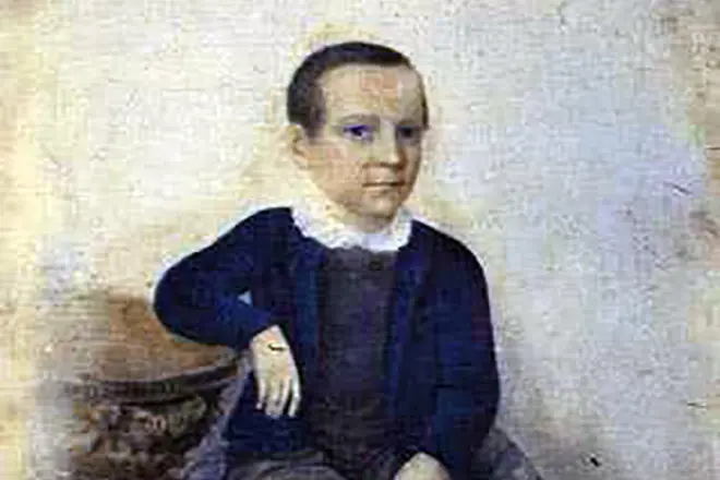 Ivan Turgenev wekî zarokek