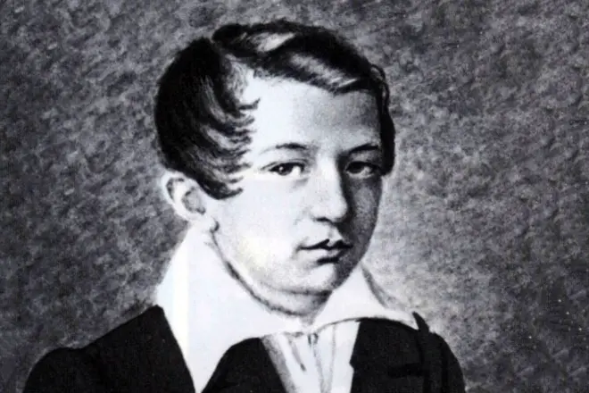 Ivan Turgenev khi còn nhỏ