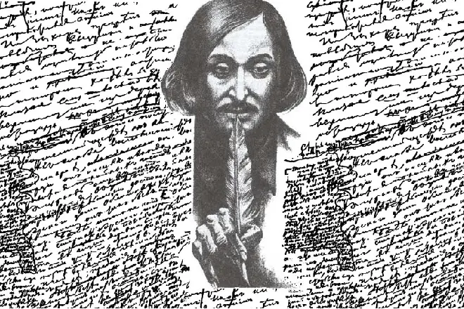 Nikolay Gogol bestand aus Korrespondenz mit verschiedenen Mädchen
