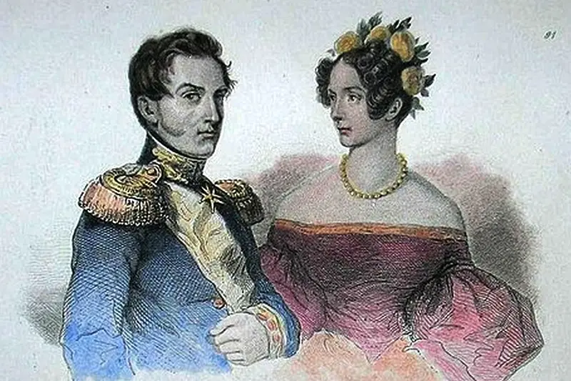 Nicholas I en Alexander Fedorovna