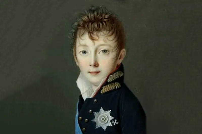 Nicholas I in childhood