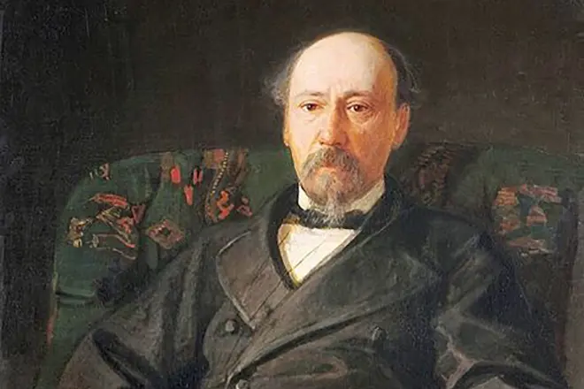 Retrato de Nikolai Nekrasov