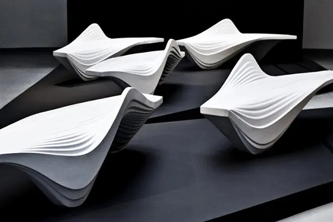 Meubles Zahi Hadid: Chaises