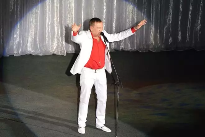 Evgeny Ross op het podium