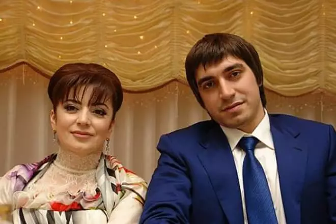 رينات كريموف مع زوجته