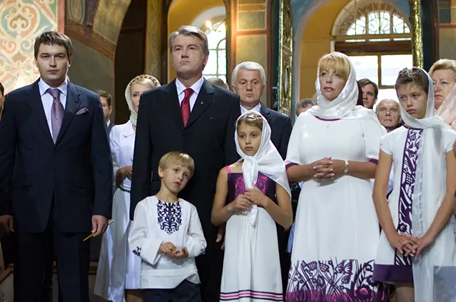 Family Viktor Yushchenko.