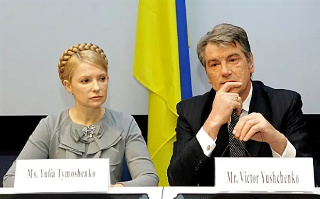 Viktor yshchenko iyo yulia tymoshenko