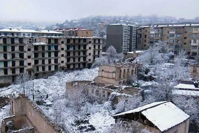 90'ların başında Nagorno-Karabakh