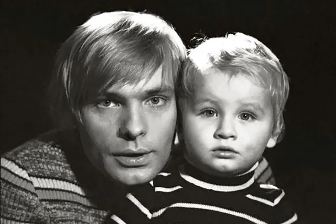 Oleg Druhy se synem Alesh