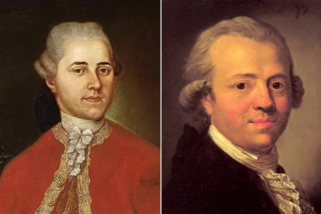 Jacob Michael Lenz og Friedrich Maximilian Klinger