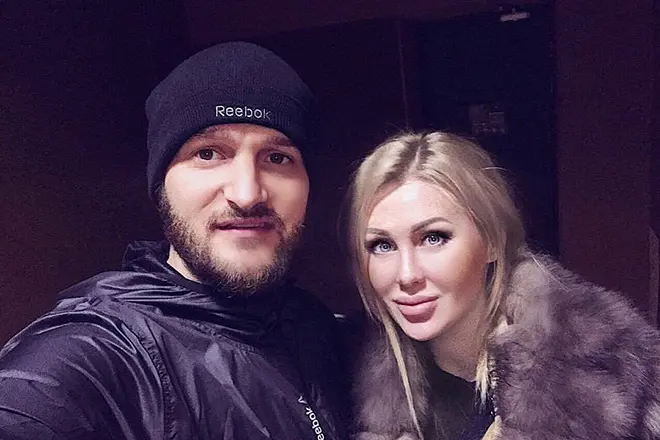 Alexey Samsonov mit seiner Frau