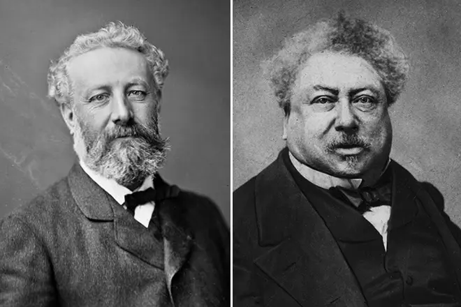 Jules Verne a Alexander Duma
