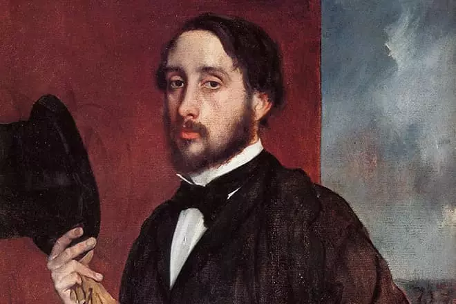 Retrato de Edgar Degas