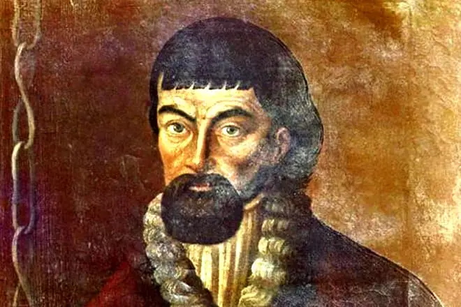 Portrait ntawm Emelan Pugacheva