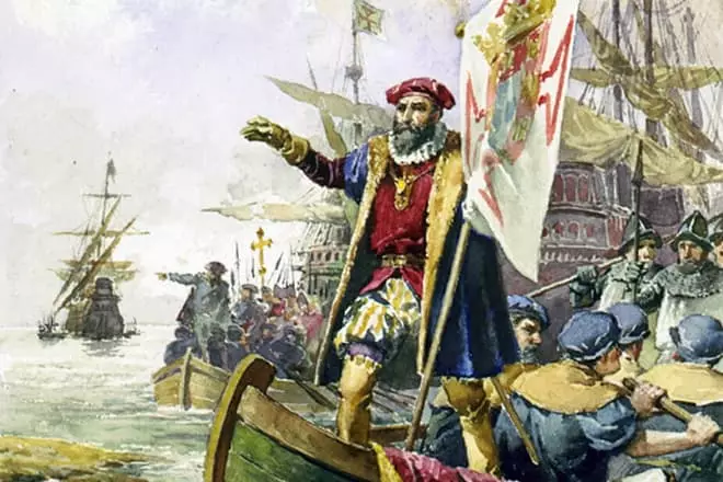 Vasco da Gama arriba a Calicut