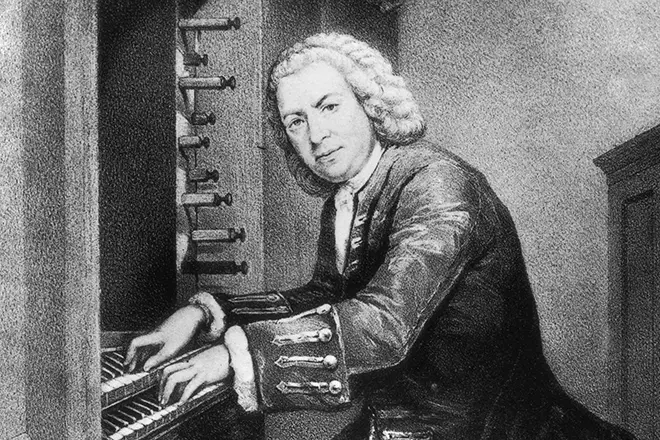 작곡가 요한 Sebastian Bach.