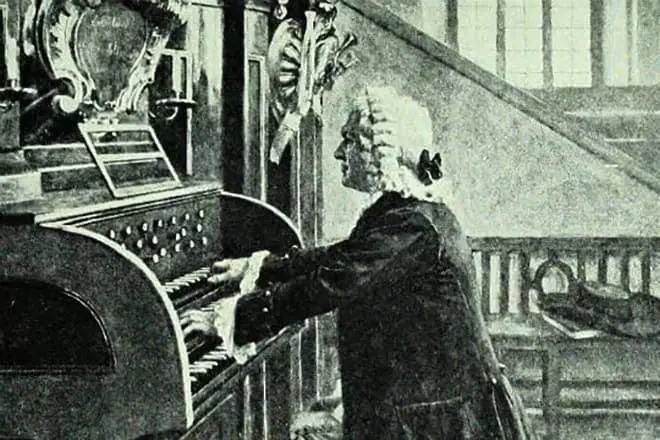 Si Johann Sebastian Bach nagtrabaho isip usa ka organista